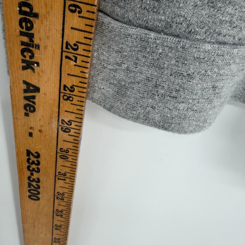 Marine Layer Sweatshirt Large Gray Open Neck Everyday Casual Lounge Oversized‎ - Picture 8 of 10